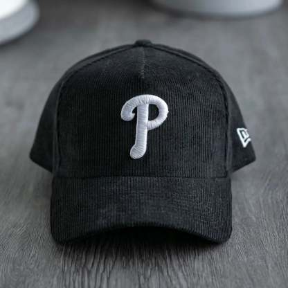 NEW ERA 9FORTY A-FRAME MLB PHILADELPHIA PHILLIES BLACK CORD / KELLY GREEN UV SNAPBACK THE SOUTH CAP-Thesouthcaps