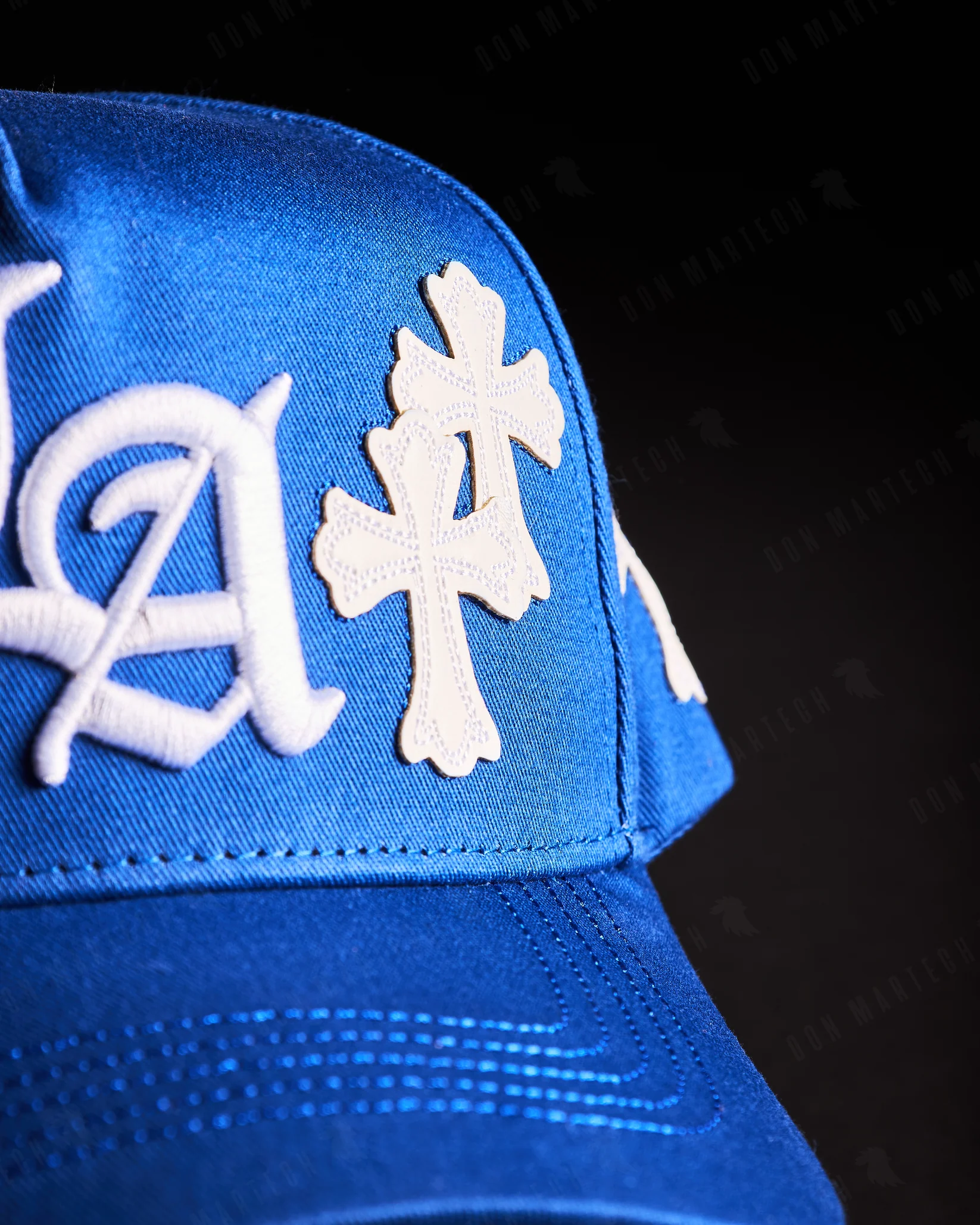 NEW ERA X DANDY HATS  “Blue Chrome LA”  UV FITTED CAP THE SOUTH CAP-Thesouthcaps