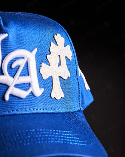 NEW ERA X DANDY HATS  “Blue Chrome LA”  UV FITTED CAP THE SOUTH CAP-Thesouthcaps
