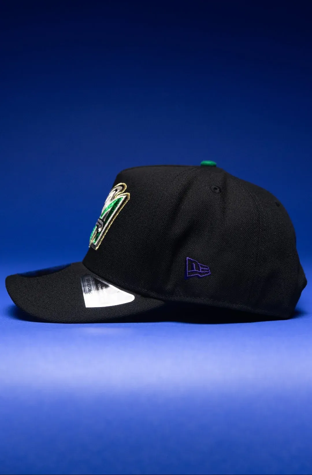 NEW ERA 9FIFTY A-FRAME BLACK ANAHEIM ANGELS SNAPBACK W/ ALL STAR GAME SIDE PATCH THE SOUTH CAP