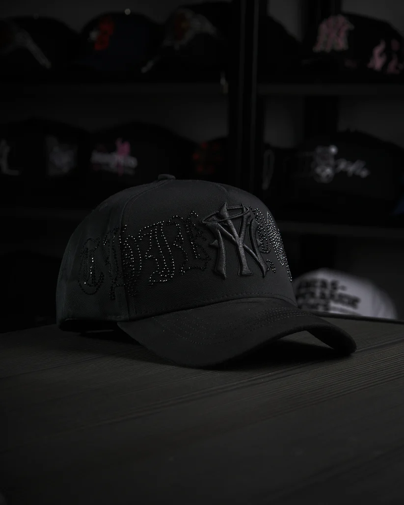 NEW ERA X DANDY HATS"NY Black Crystals" UV FITTED CAP THE SOUTH CAP-Thesouthcaps