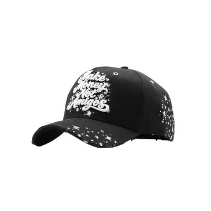 NEW ERA X DANDY HATS  MAKE MONEY NOT AMIGOS — SOMETHING FOR EVERYONE  UV FITTED CAP THE SOUTH CAP-Thesouthcaps