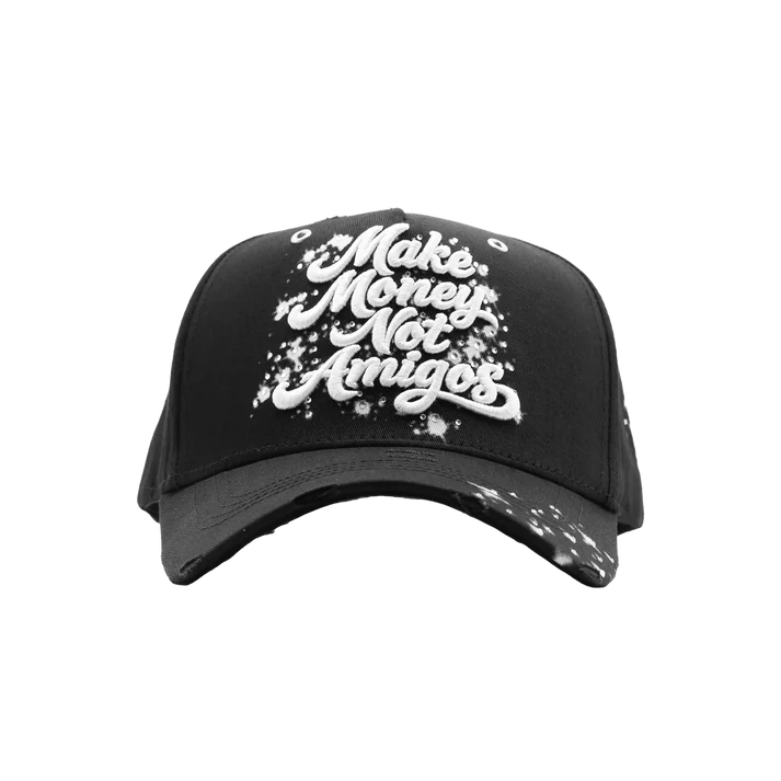 NEW ERA X DANDY HATS  MAKE MONEY NOT AMIGOS — SOMETHING FOR EVERYONE  UV FITTED CAP THE SOUTH CAP-Thesouthcaps