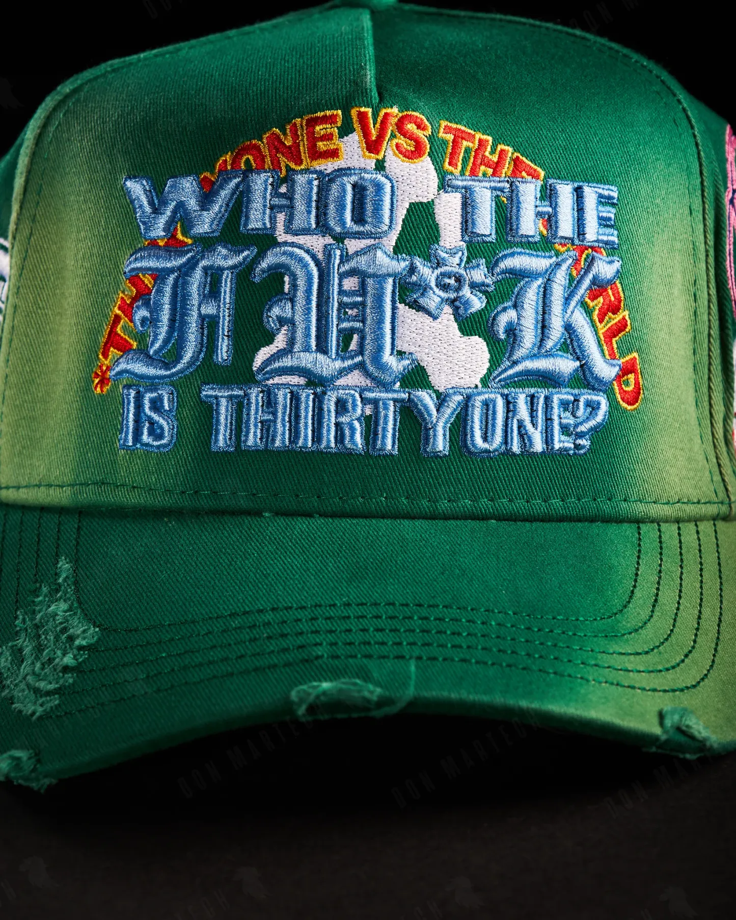 NEW ERA X DANDY HATS "Who the Fu*k is Thirtyone?"  UV FITTED CAP THE SOUTH CAP-Thesouthcaps