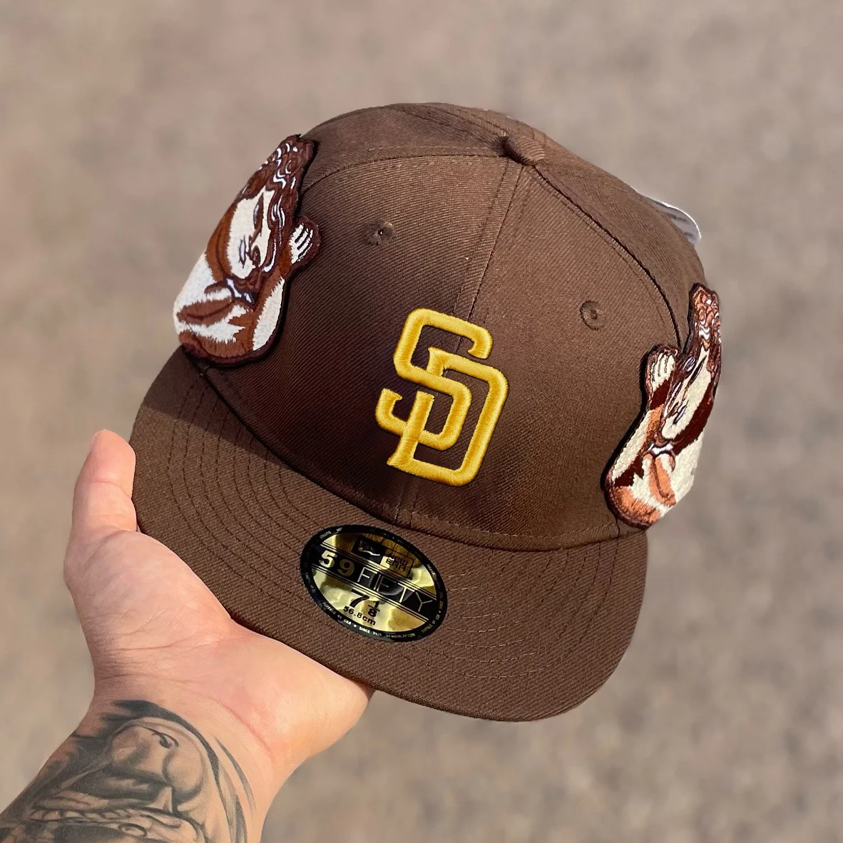 NEW ERA JON STAN SAN DIEGO EMBROIDERED CASUAL BASEBALL CAP-Thesouthcaps