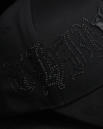 NEW ERA X DANDY HATS"NY Black Crystals" UV FITTED CAP THE SOUTH CAP-Thesouthcaps