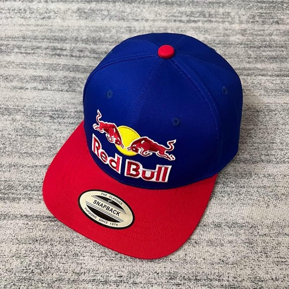 FORMULA1 REDBULL BLUE AND RED FLAT BRIM CAP