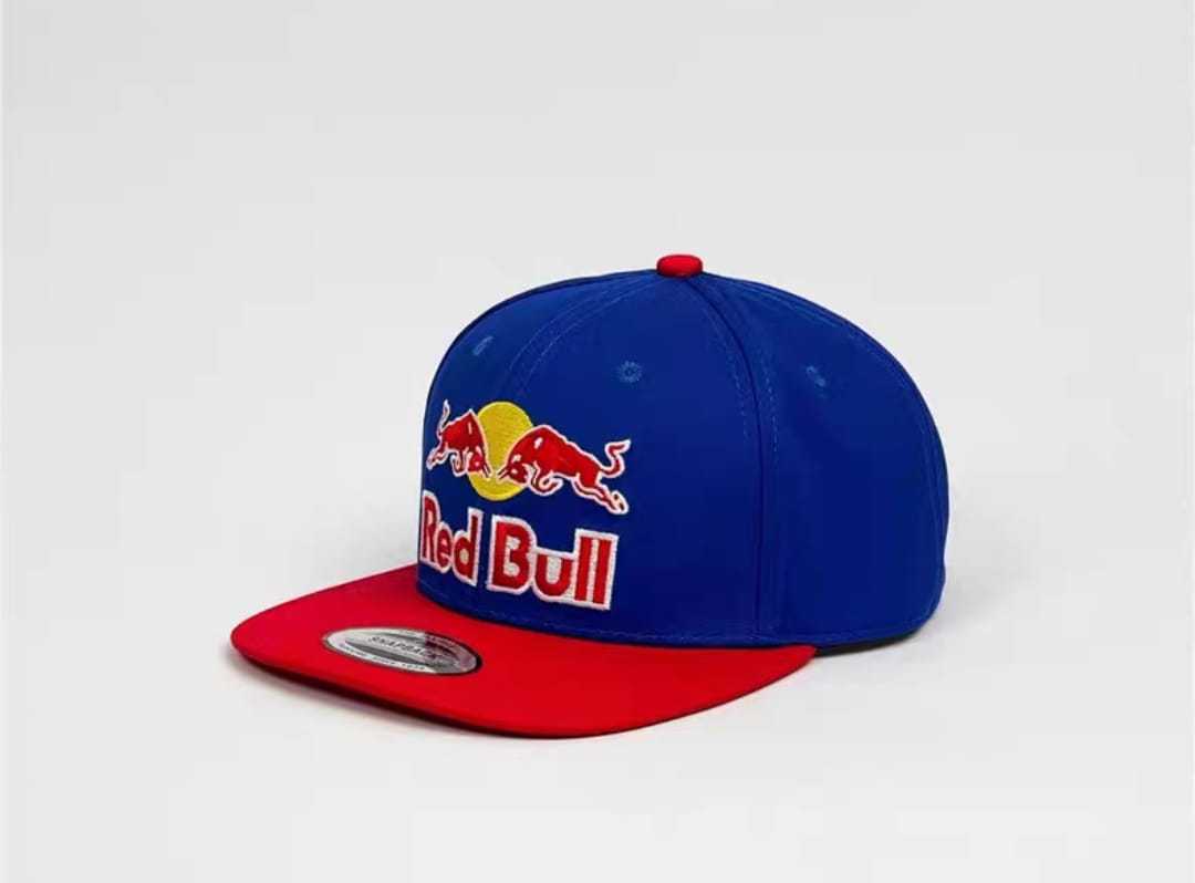 FORMULA1 REDBULL BLUE AND RED FLAT BRIM CAP