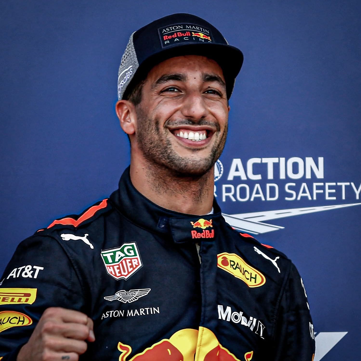 FORMULA1 DANIEL RICCARDO REDBULL CAP 2018