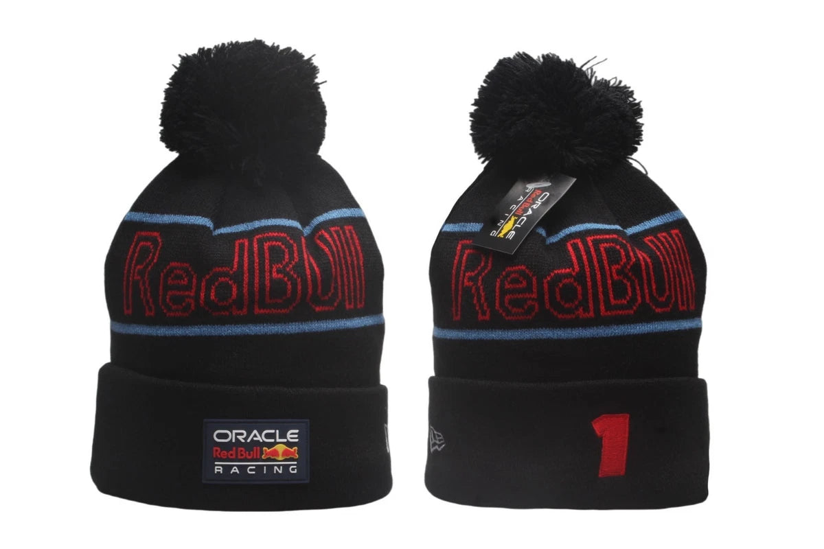 FORMULA1 REDBULL BEANIE CAP (#1 MAX VERSTAPPEN)