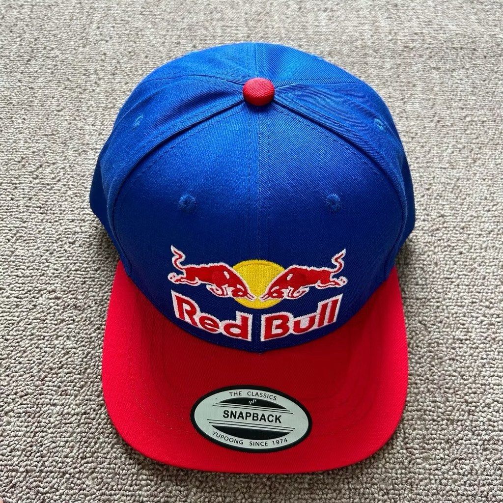 FORMULA1 REDBULL BLUE AND RED FLAT BRIM CAP