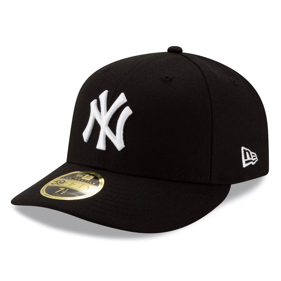 NEW YORK YANKEES MLB BLACK GRAY UV / NEW ERA LOW PROFILE FITTED 59FIFTY CAP THE SOUTH CAP