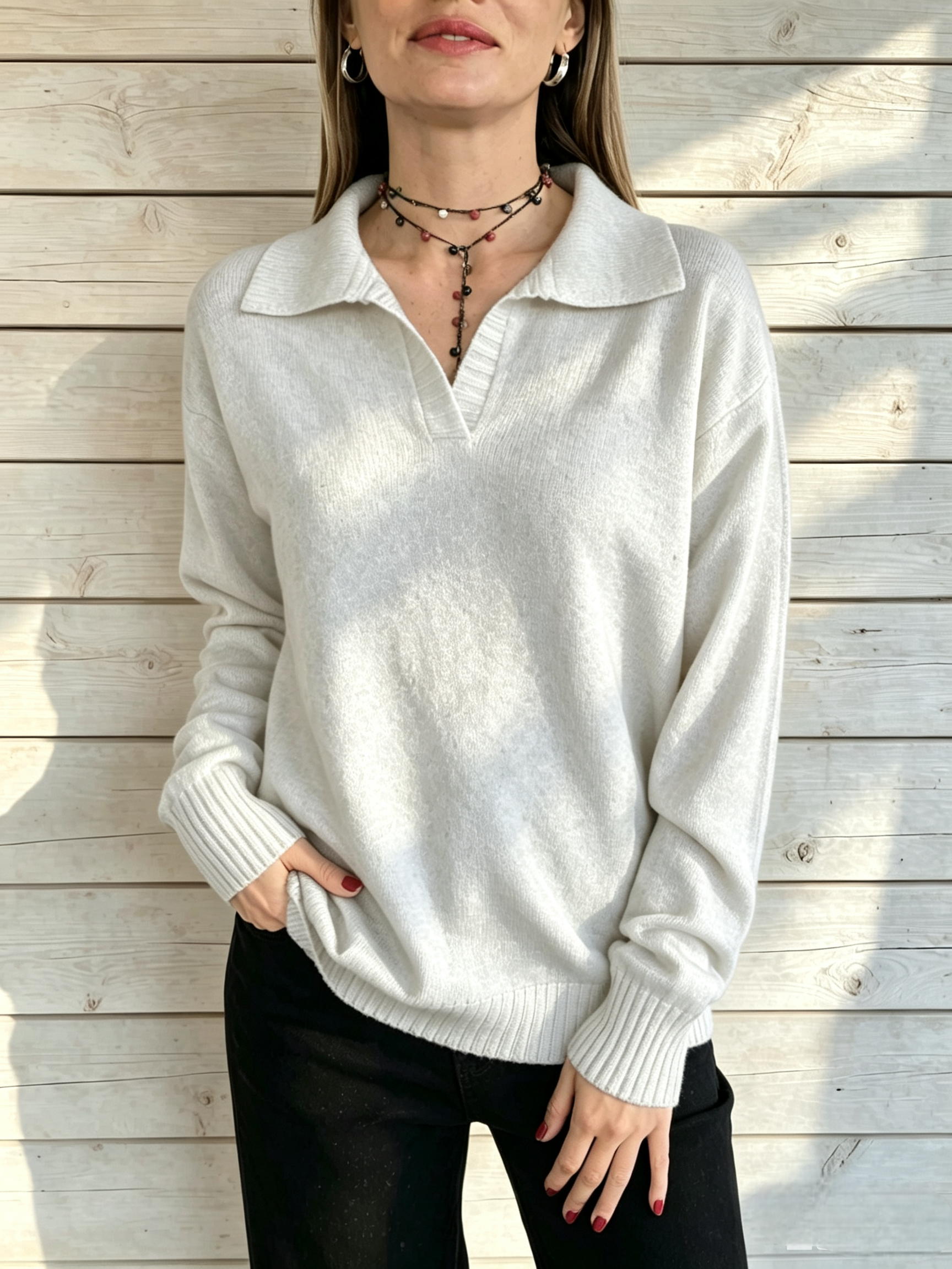 FALL NEW SALE | UP TO 60% OFF🔥 Crew Neck Cashmere Knitted Vest