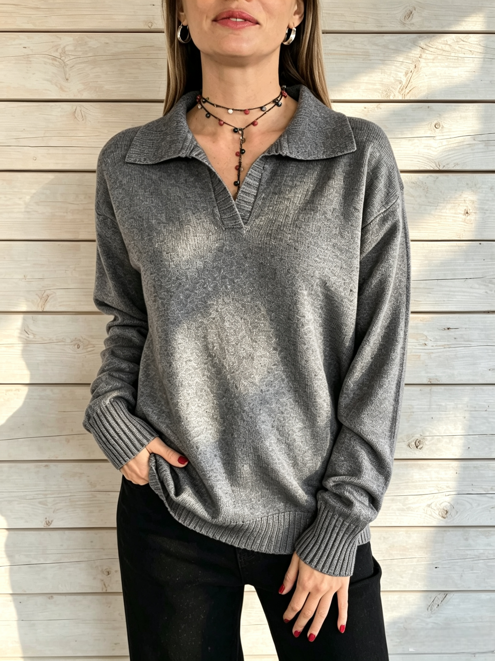 FALL NEW SALE | UP TO 60% OFF🔥 Crew Neck Cashmere Knitted Vest