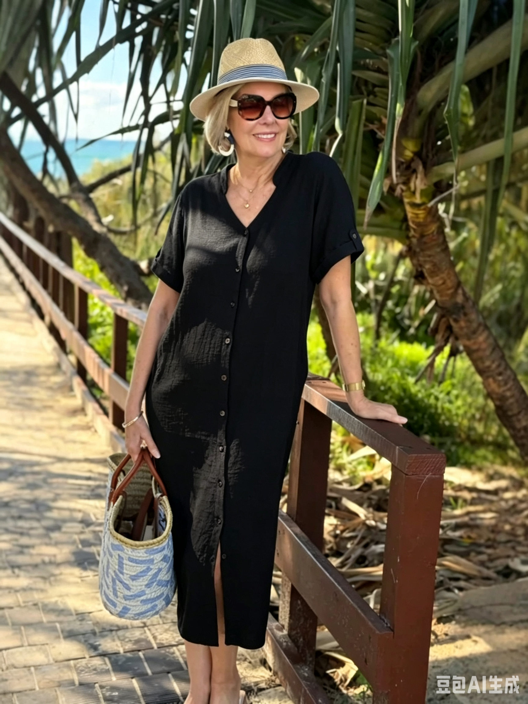 🔥SUMMER DISCOUNT SALES 54% OFF🔥-Cotton Linen Short Sleeve Maxi Dress With Pockets