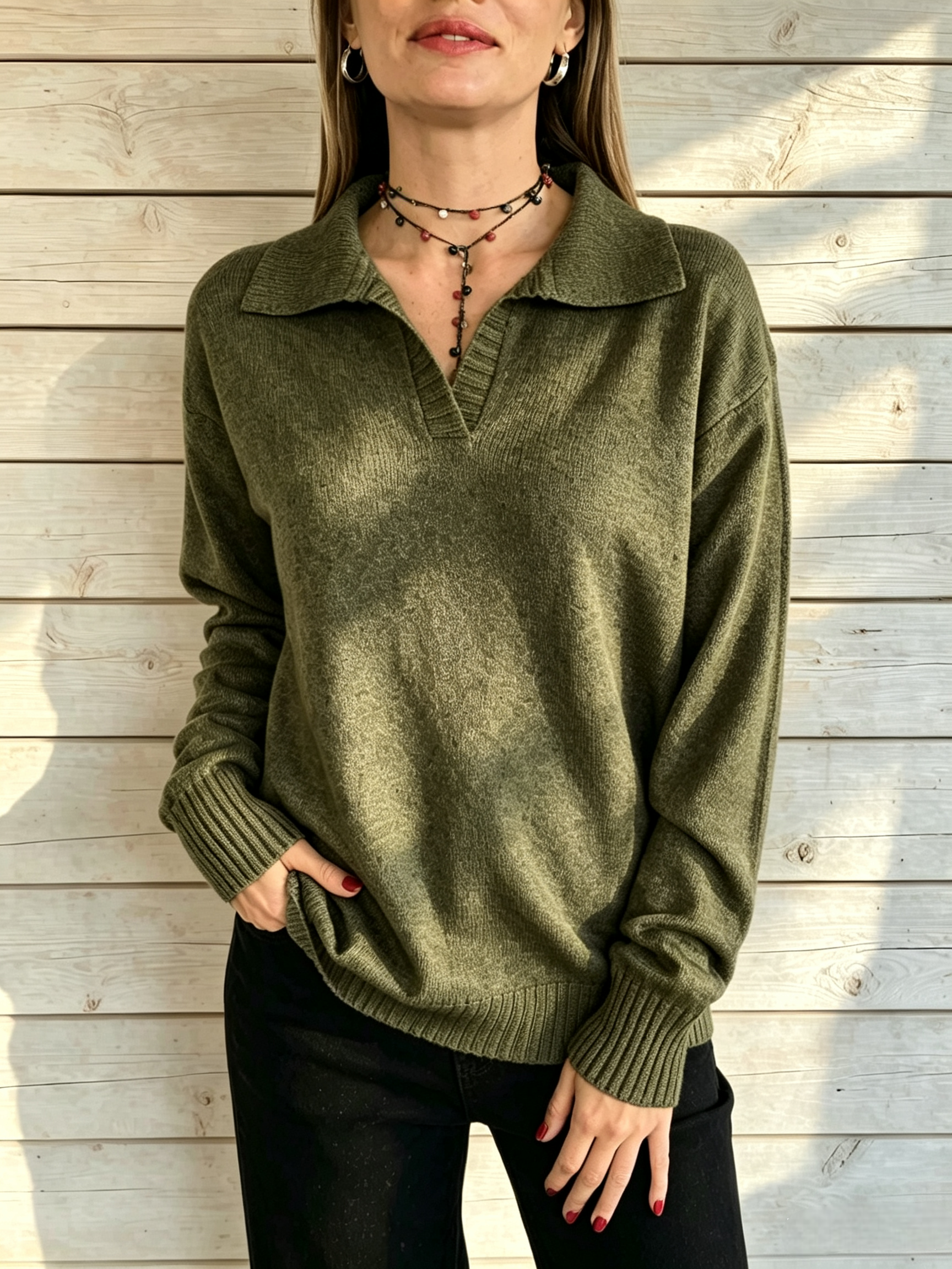 FALL NEW SALE | UP TO 60% OFF🔥 Crew Neck Cashmere Knitted Vest