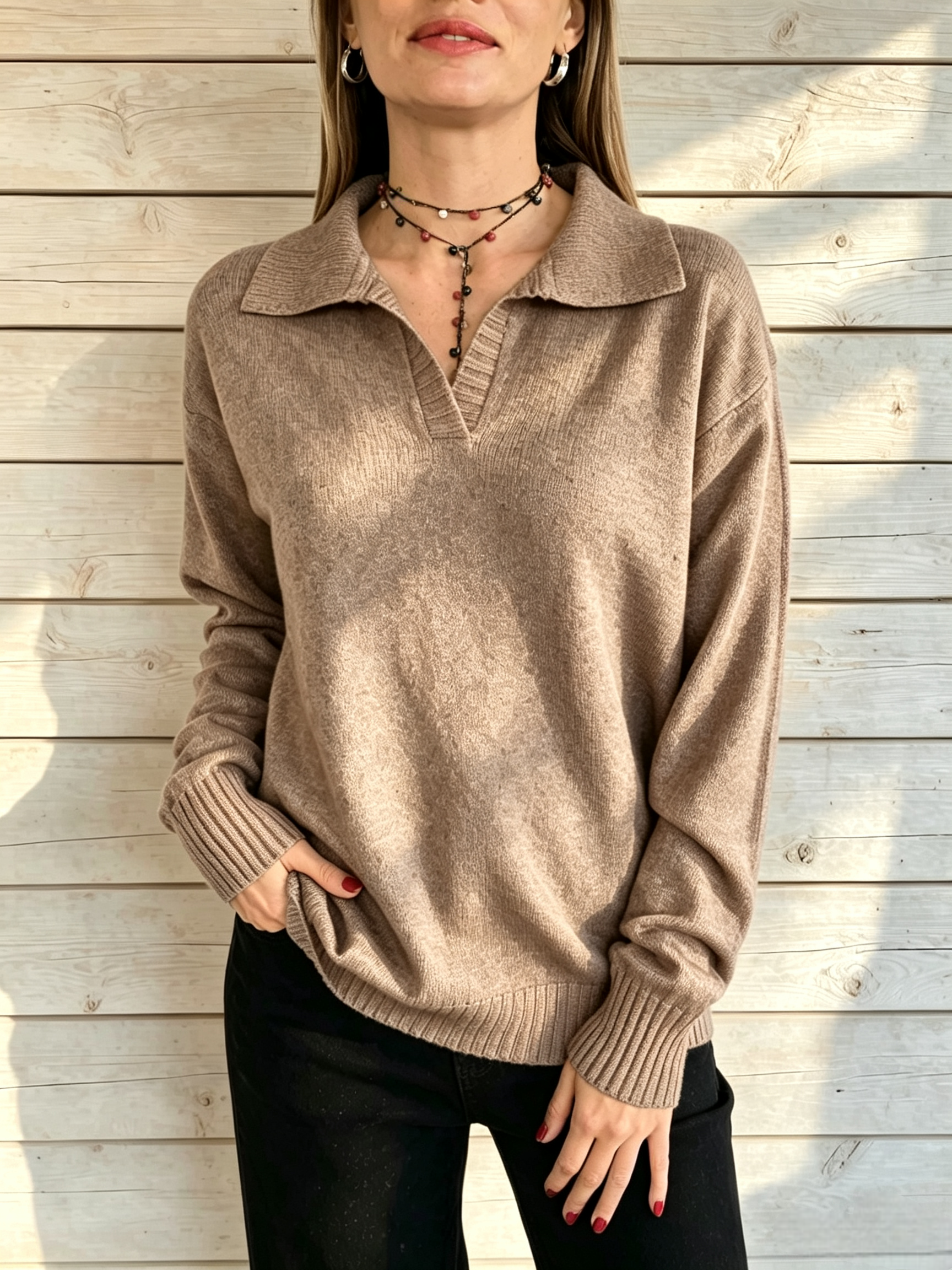 FALL NEW SALE | UP TO 60% OFF🔥 Crew Neck Cashmere Knitted Vest