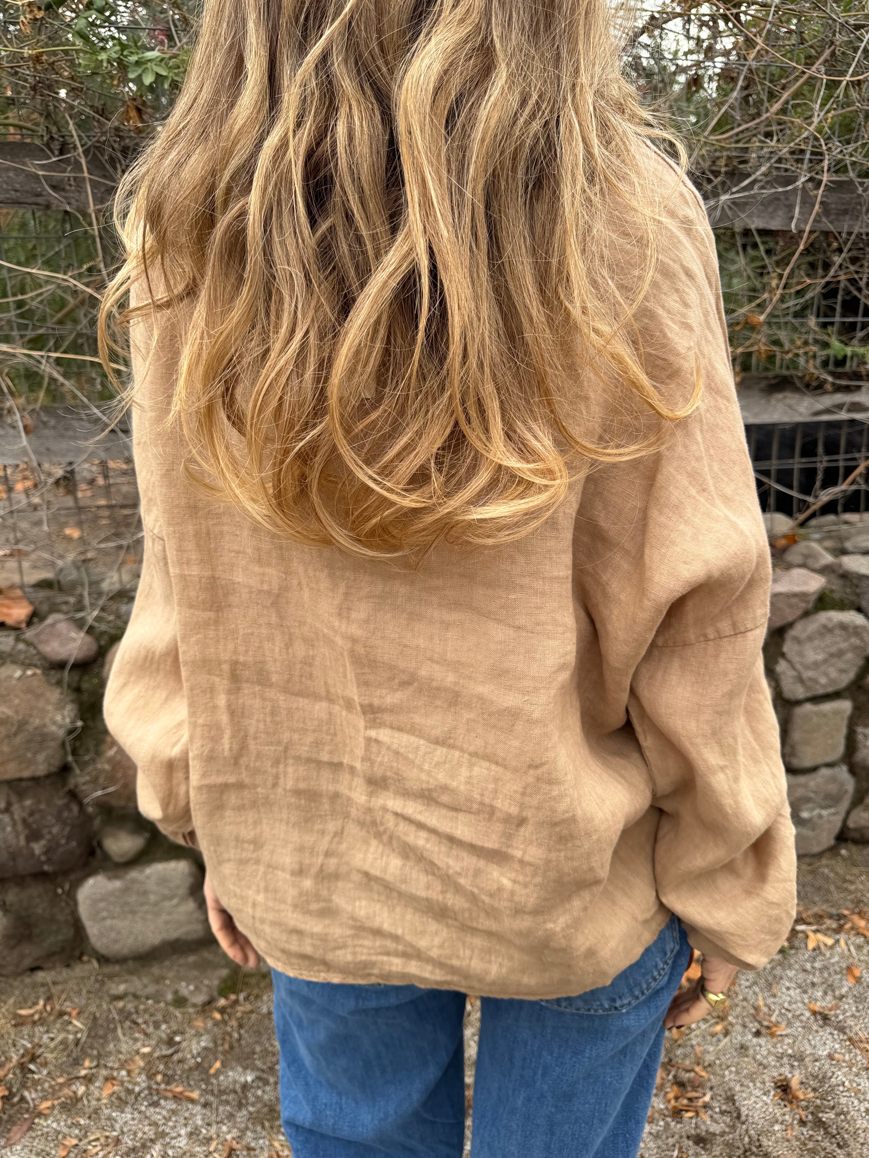 100% Linen Blouse