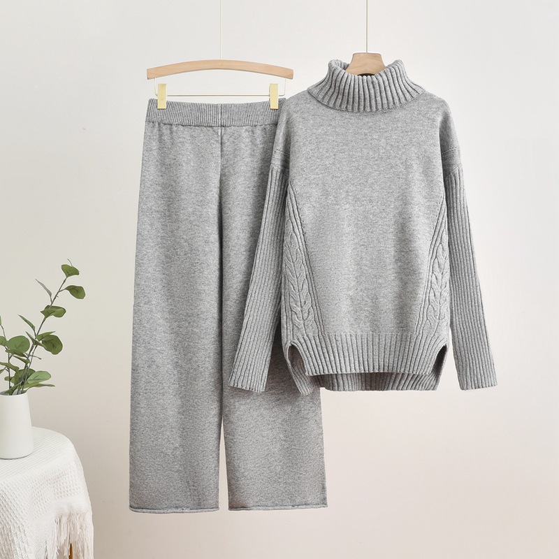 2025 Hot Sale Soft Cashmere Casual Sweater Suit
