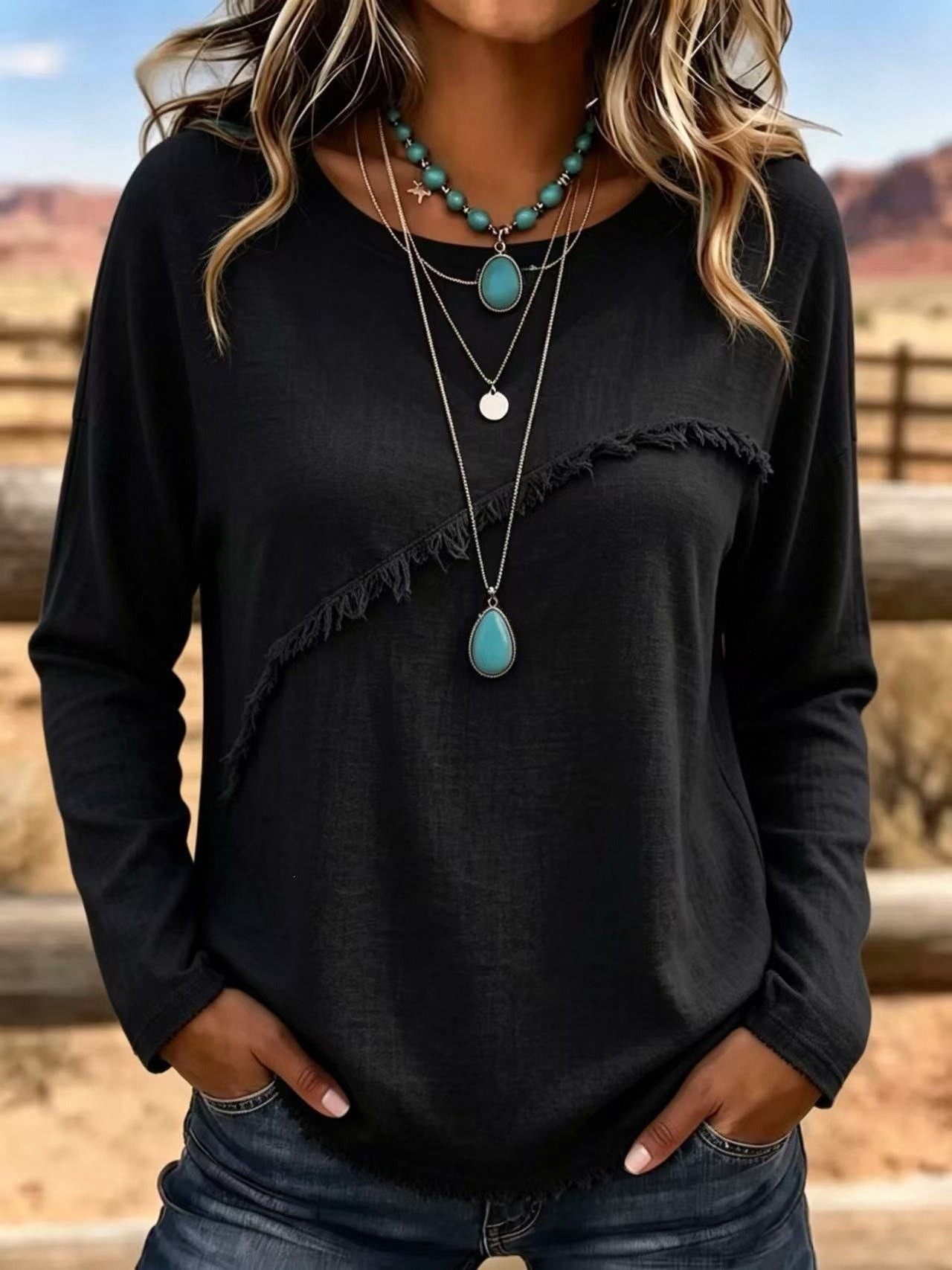 FALL NEW SALE | UP TO 55% OFF🔥 Crew Neck 100% Cotton Pullover