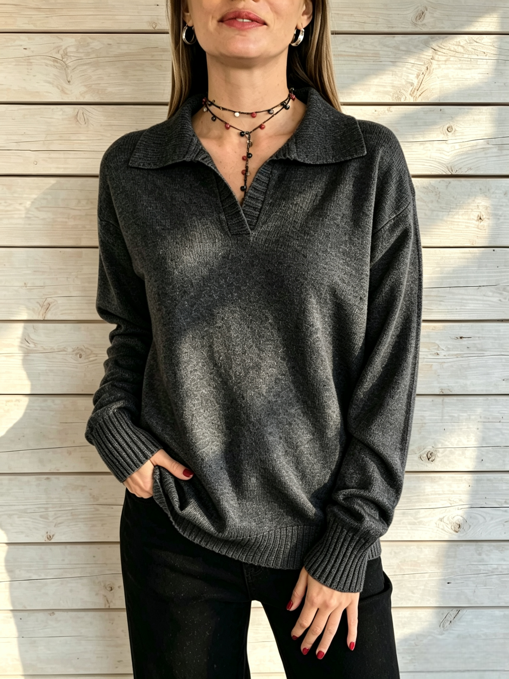 FALL NEW SALE | UP TO 60% OFF🔥 Crew Neck Cashmere Knitted Vest