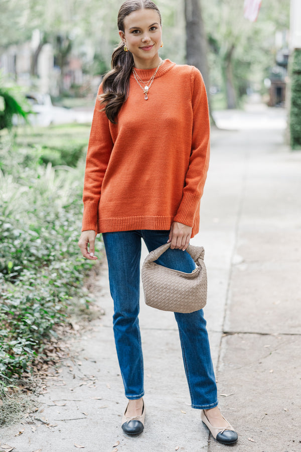 The Slouchy Black Side Button Sweater