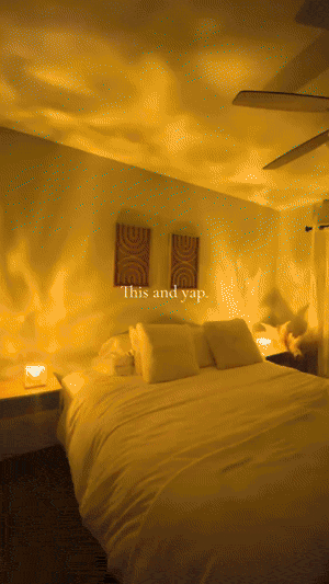 Ocean Wave LED Projector lighting demonstration
