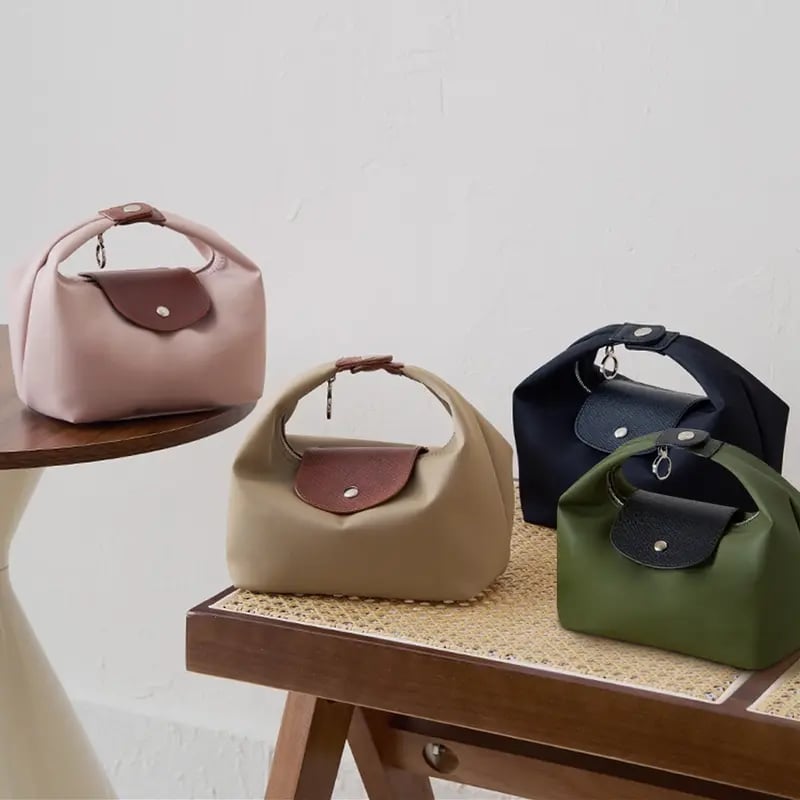 Fashion Crescent Bag Lightweight Durable Nylon Handbag with Adjustable Strap Satchel for Versatile Use in Multiple Colors Stylish Essential Companion