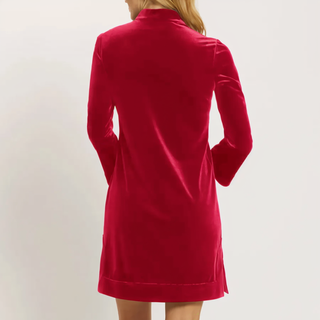 Short Velvet Dress