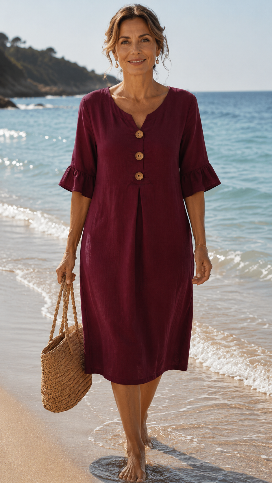 🔥2026 SUMMER NEW ARRIVAL🔥-Casual Cotton-Linen Dress
