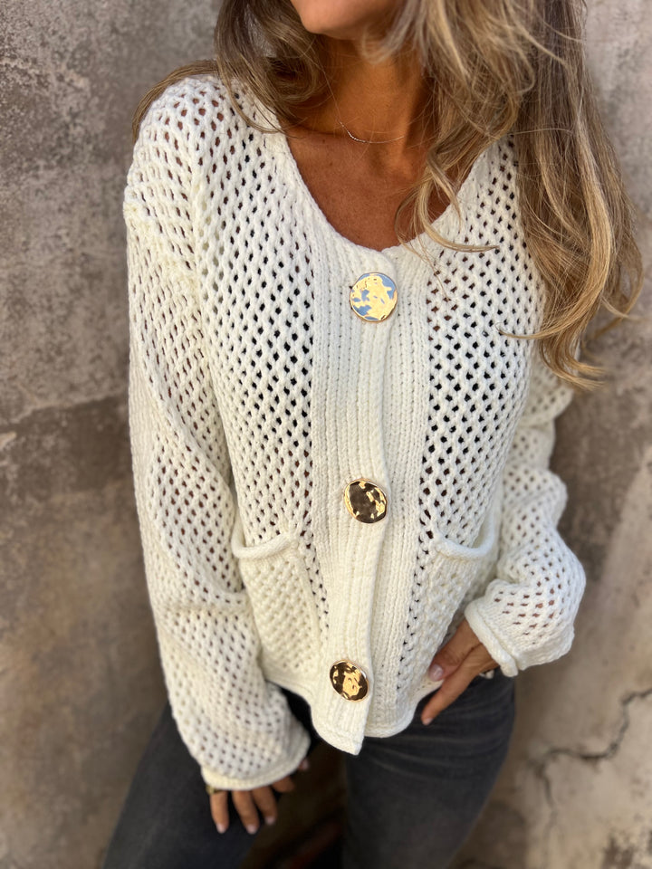 CLEARANCE SALE🔥Comfort Vest with Gold Buttons