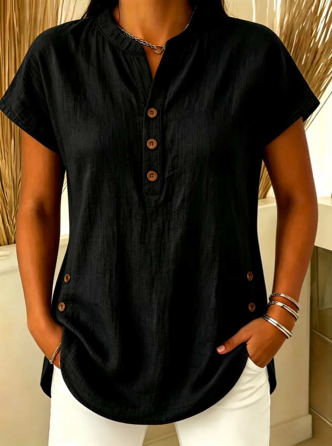 DISCOUNT SALE 50% OFF🔥 Women's V-neck Short sleeve Shirt