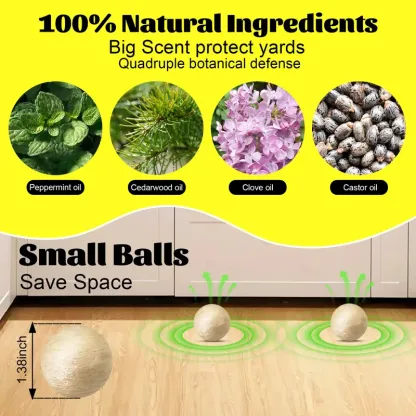 🏡🚗Atindirey Mouse & Rat Repellent Balls