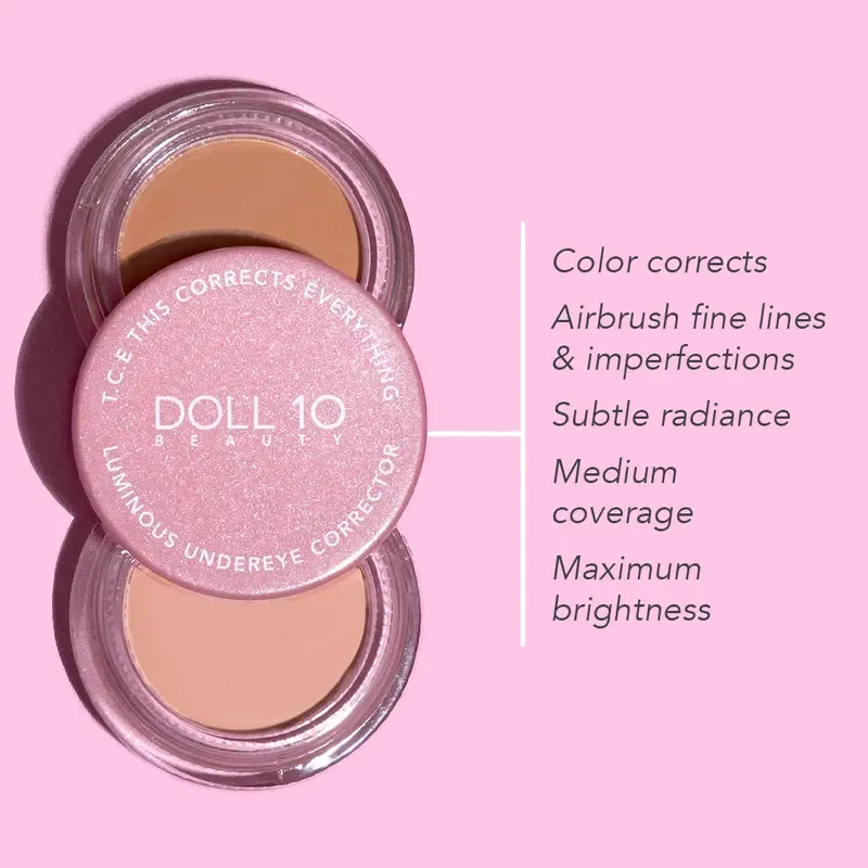 ✨Luminous Undereye Corrector Concealer | 👀Buildable Radiant Color Correcting Coverage