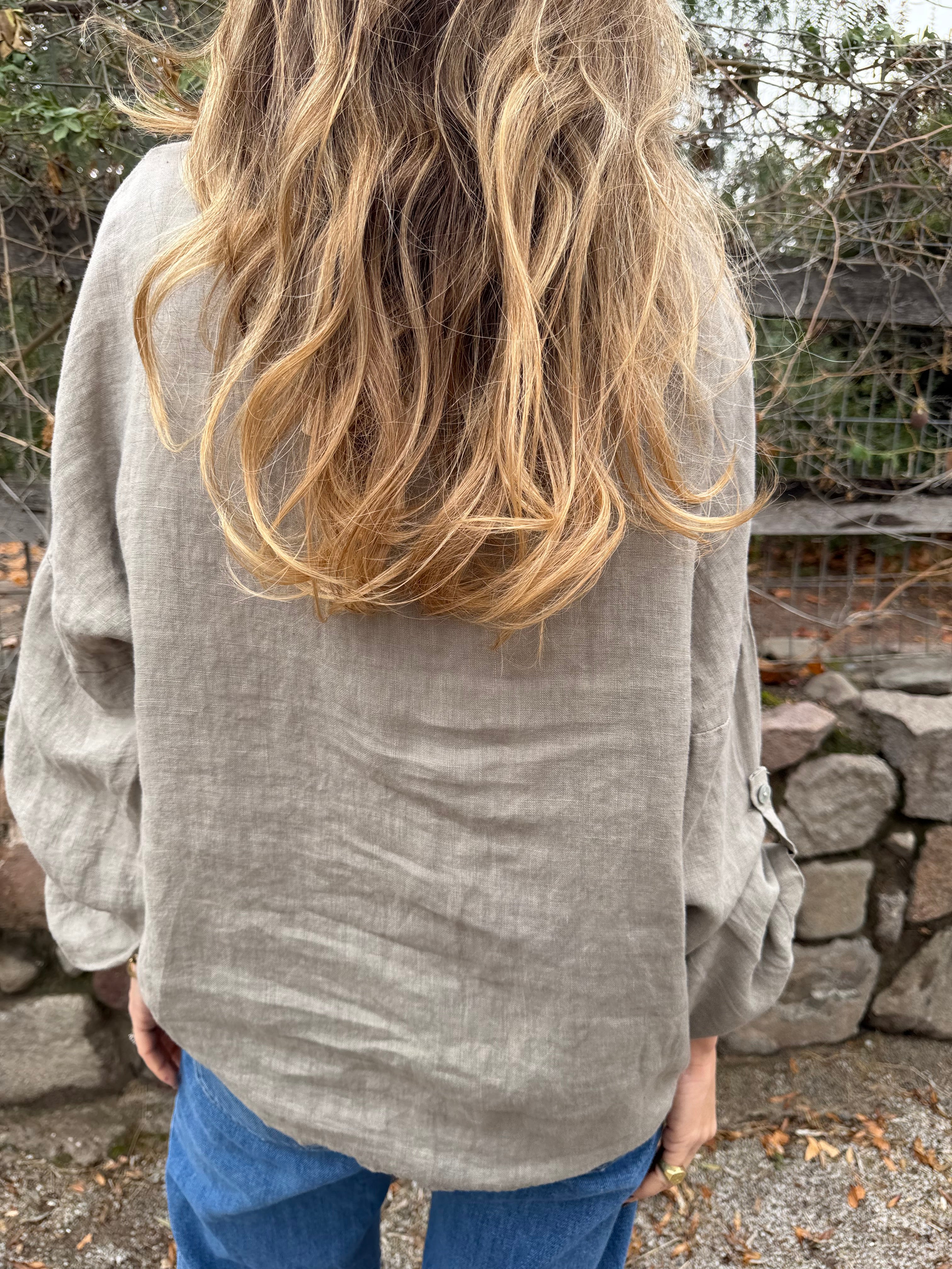 100% Linen Blouse