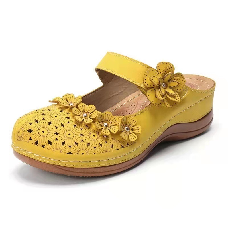 Women Comfortable Vintage Wedges Orthopedic Sandals
