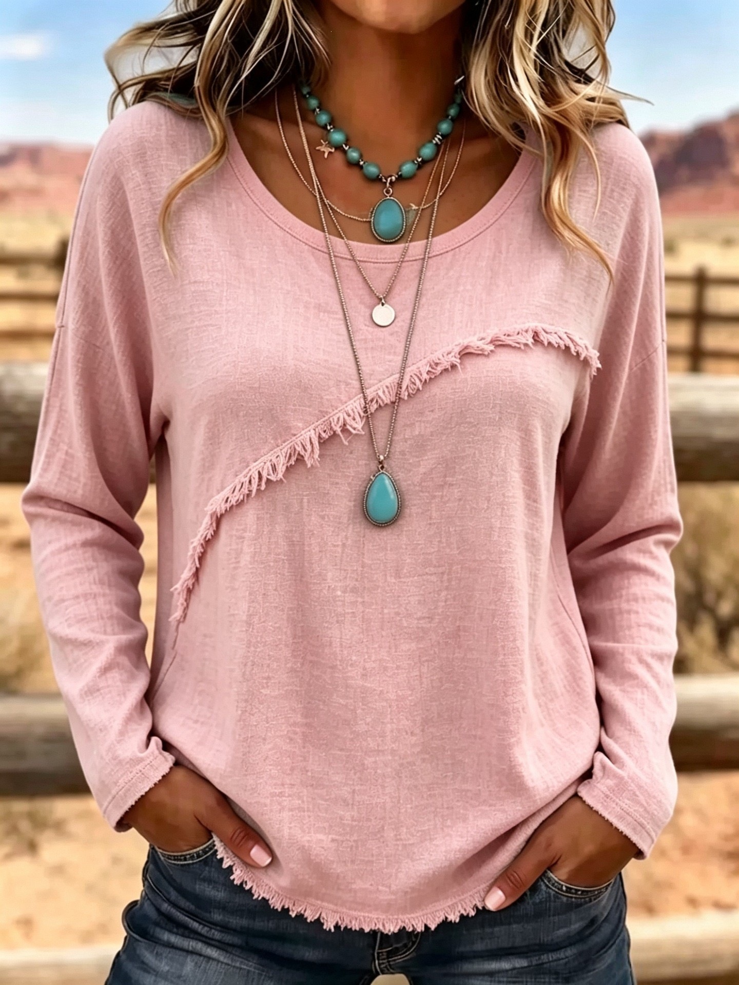 FALL NEW SALE | UP TO 55% OFF🔥 Crew Neck 100% Cotton Pullover
