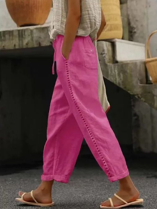Women's Clothes  Cotton Linen  Casual Pants