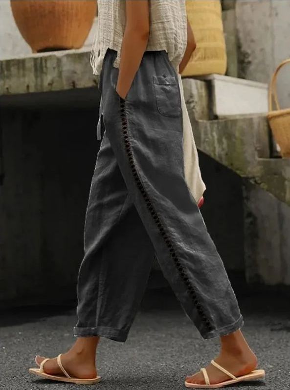 Women's Clothes  Cotton Linen  Casual Pants