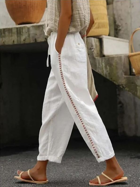 Women's Clothes  Cotton Linen  Casual Pants