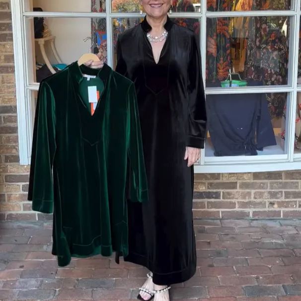 Short Velvet Dress