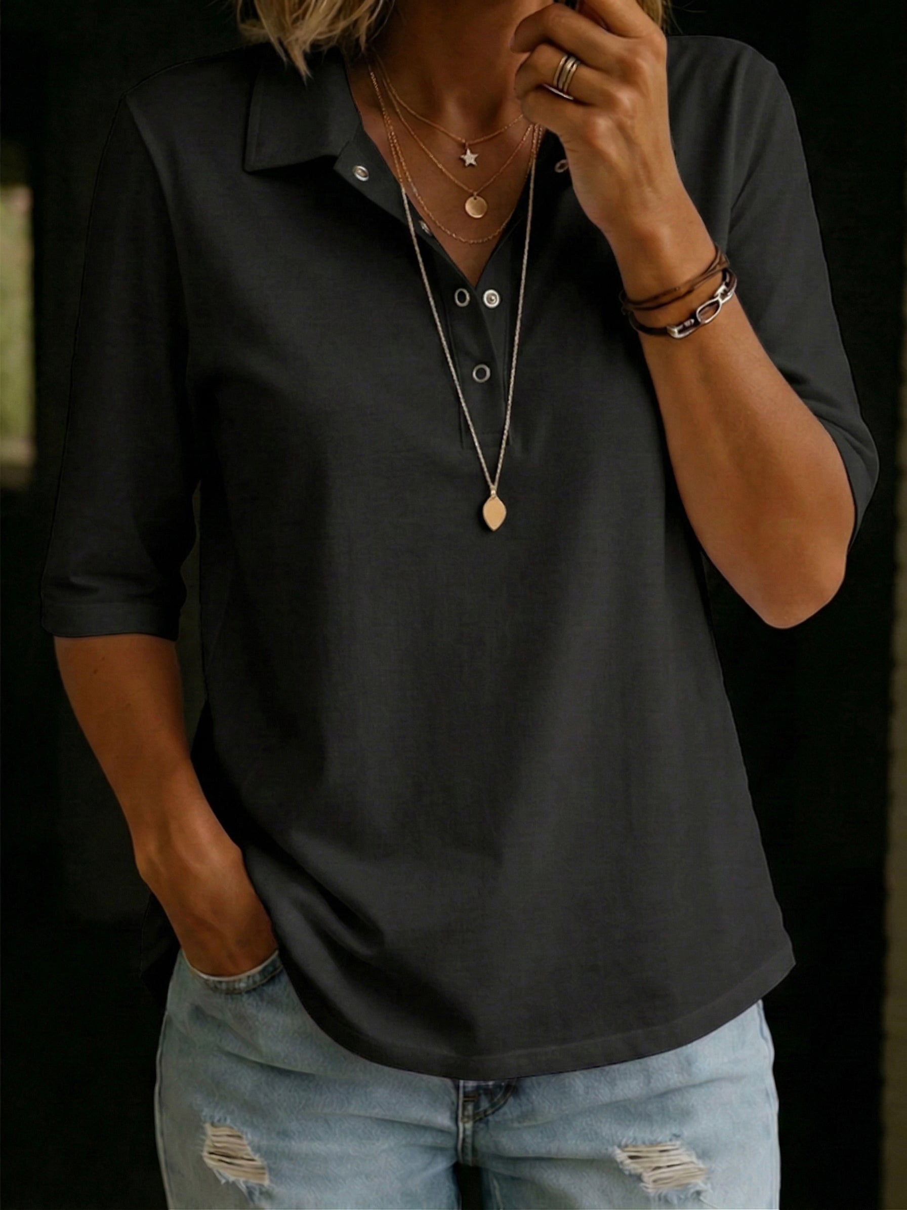 🔥𝐂𝐋𝐄𝐀𝐑𝐀𝐍𝐂𝐄 𝐃𝐈𝐒𝐂𝐎𝐔𝐍𝐓 🔥-100% Pure Cotton Polo Shirt