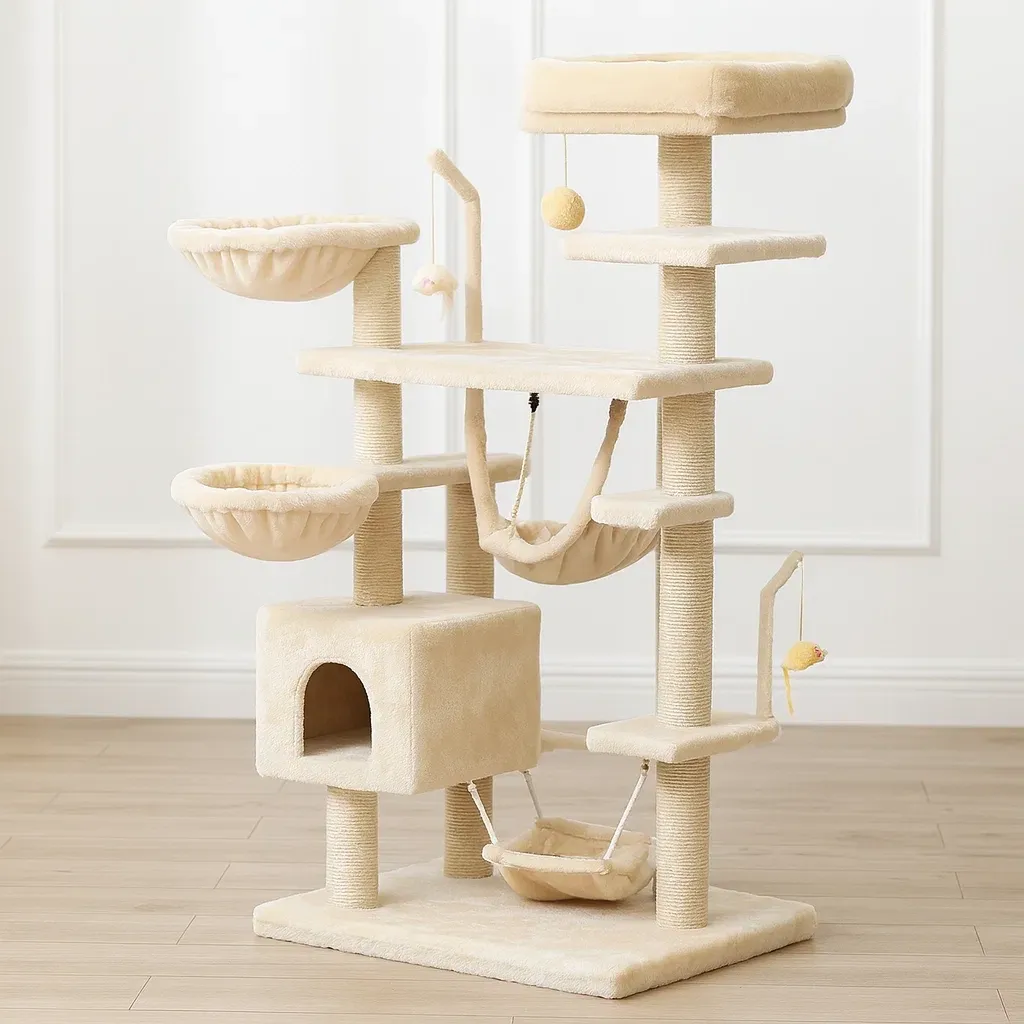 Produit pour animal de compagnie,Arbre à chat - VIVAMAISONPRO