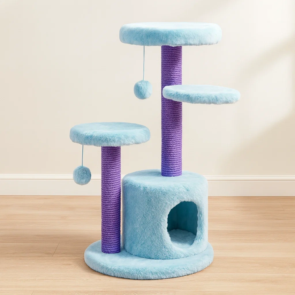 Produit pour animal de compagnie,Arbre à chat - VIVAMAISONPRO