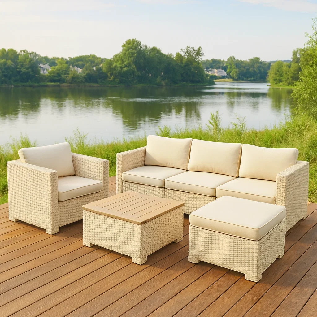 Loisirs d'extérieur,Ensemble de canapé - VIVAMAISONPRO