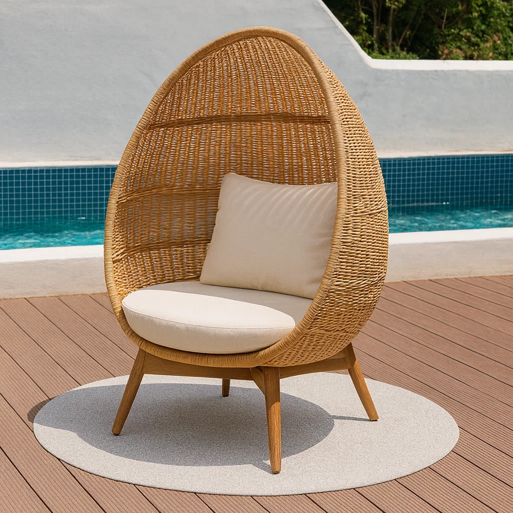 Loisirs d'extérieur,Fauteuil œuf - VIVAMAISONPRO