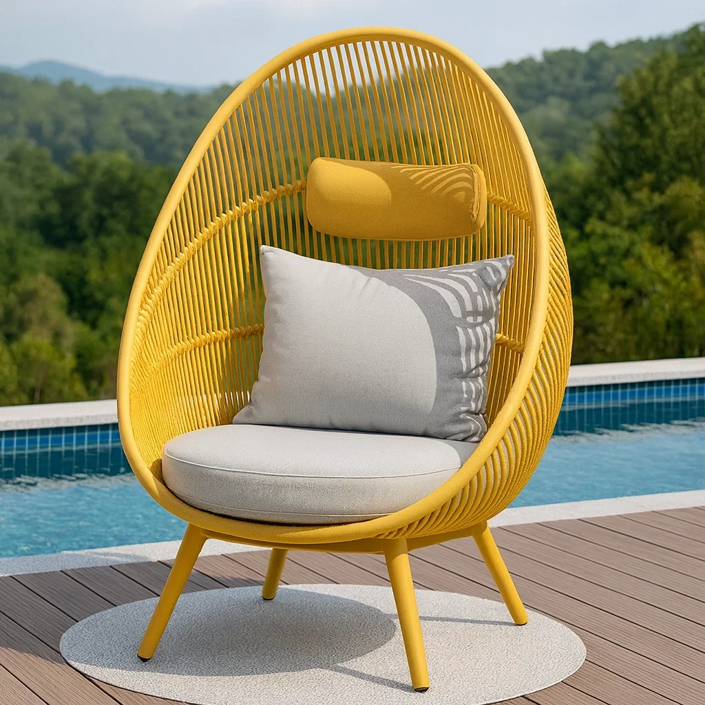 Loisirs d'extérieur,Fauteuil œuf - VIVAMAISONPRO