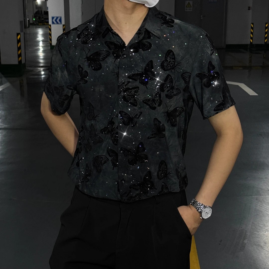 Butterfly Noir Shirt
