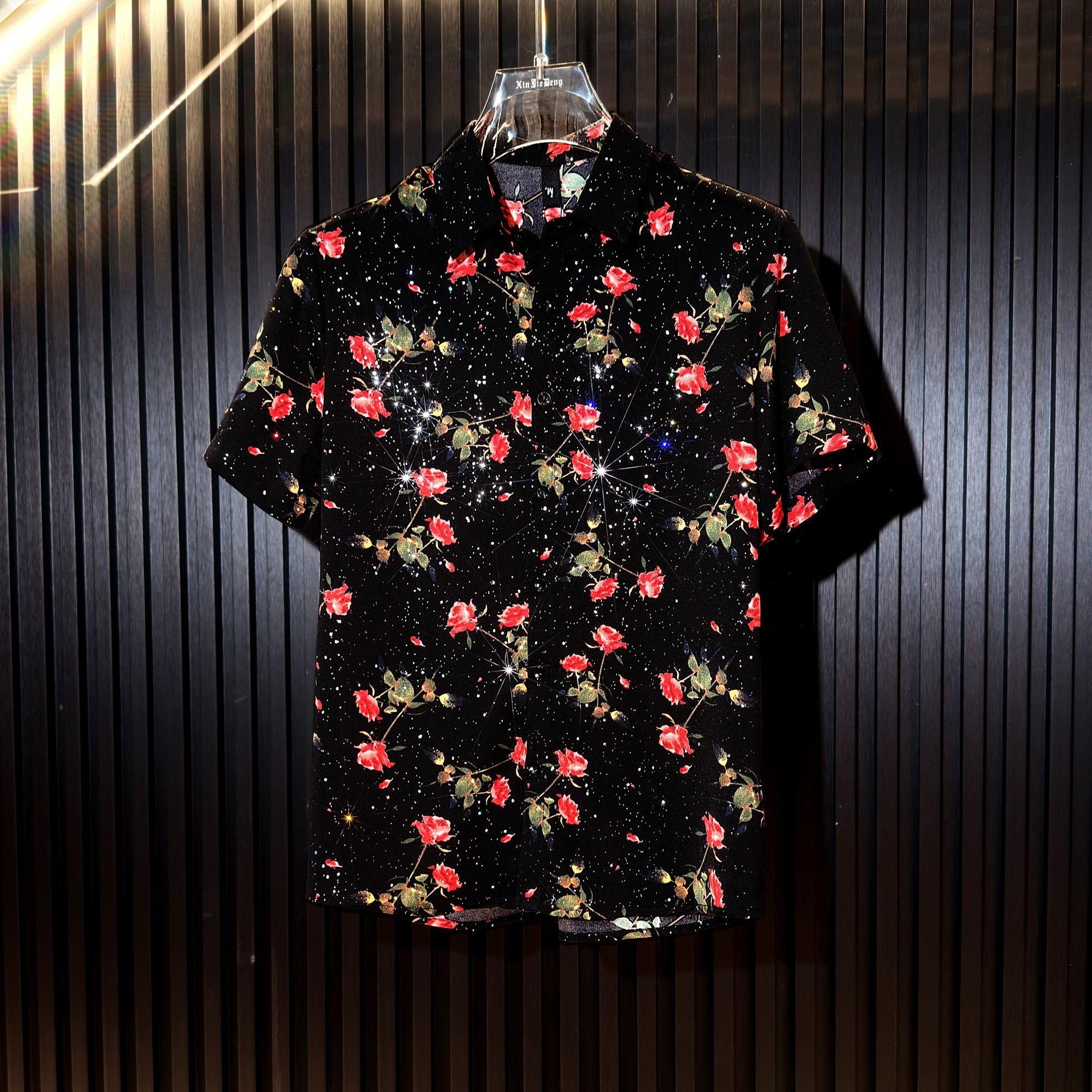 Starry Rose Sparkle Shirt