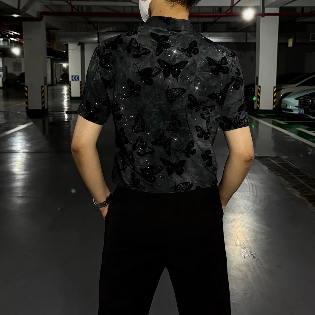 Butterfly Noir Shirt
